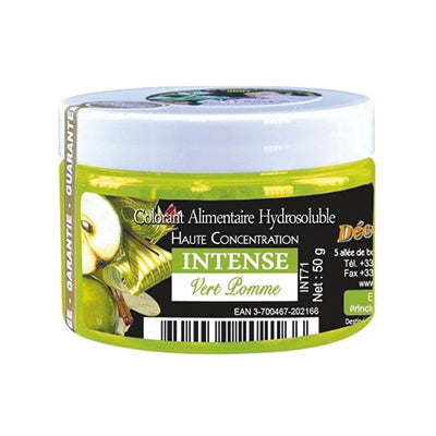 Concentrated Food Color - Apple Green  50gm
